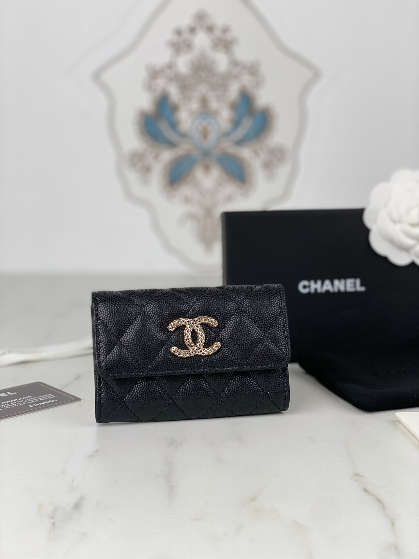 chanel card wallet 11 8.5 3cm 1